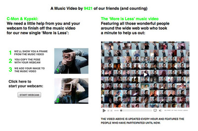 図1　ユーザーにミュージックビデオ制作の手助けを求めている