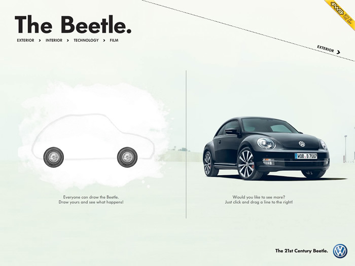 図1　「The Beetle」を紹介する『See the new Beetle!』