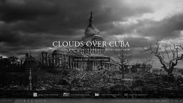 図8　キューバ危機50周年を記念して制作された『CLOUDS OVER CUBA』