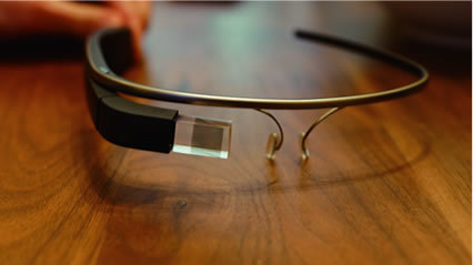 写真1　Google Glass