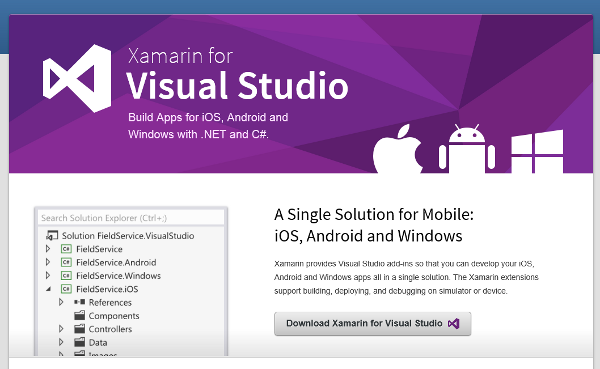 Xamarin for Visual Studio