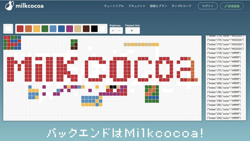 図14　Milkcocoa