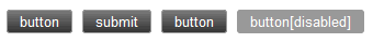 図2　スタイルを適用したボタン