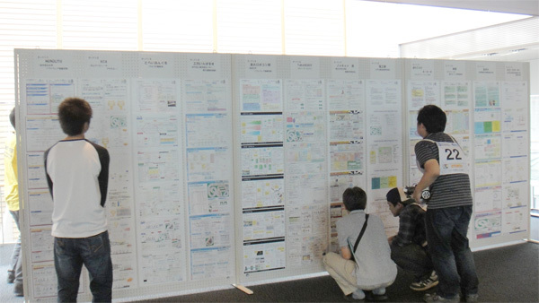 2011 東北地区大会 モデル図の会場掲示
