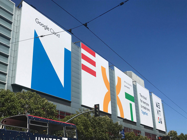 「Google Cloud Next '18」会場となった米サンフランシスコのモスコーン・センター