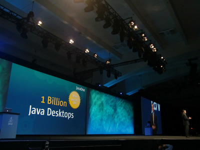 写真6　1 BillionのDesktop Java