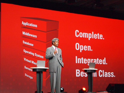 「Complete.」「Open.」「Integrated」「Best in Class.」これが今のOracleを表している。