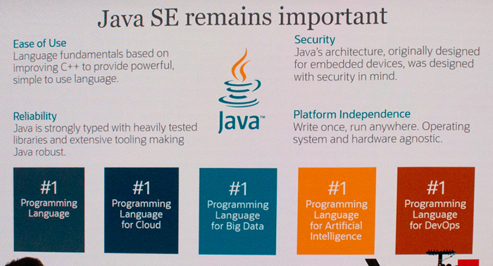 Javaは依然として重要