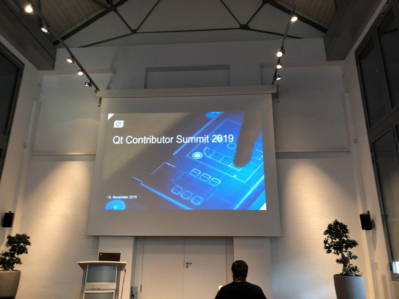 Qt Contributors' Summit 2019のオープニング