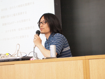 高山氏は，WordPressプラグイン活用について，コーディングと実行デモを交えながら解説した。