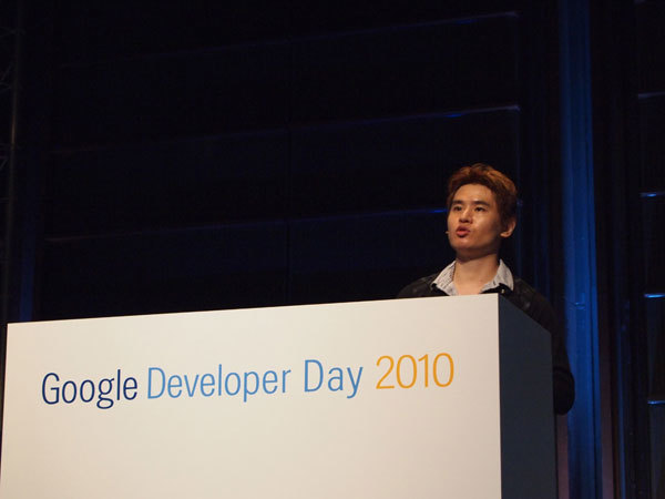 Googleシニアデベロッパー プログラムエンジニア 石原直樹氏。今回を含め、日本で開催されたGDDすべてを見てきた人物だ。