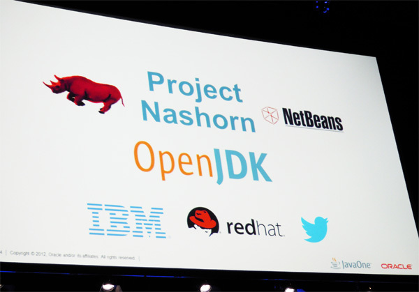 NashornはOpenJDKにも提供され、IBMやRed Hatも協力を表明している