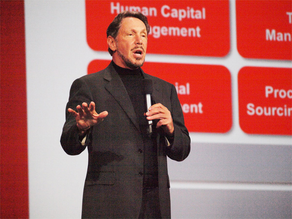 Oracle OpenWorldの主役、Larry Ellison CEO、異論は許さない