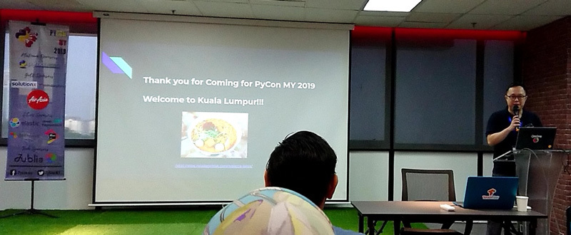 PyCon Malaysia 2019のオープニング