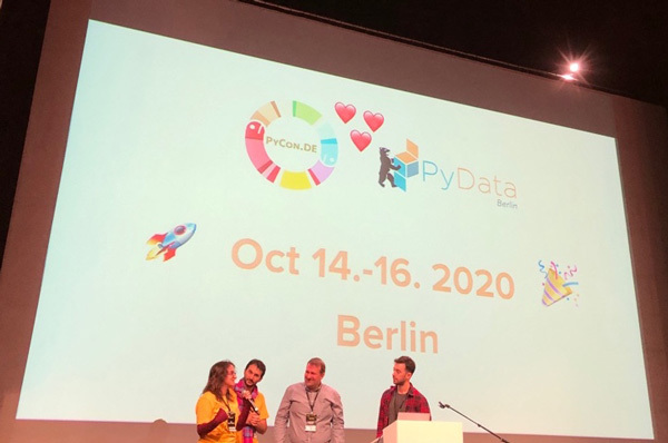 2020年の開催予定：10月14～16日（ベルリンにて、PyCon DEとPyData Berlinの共催）