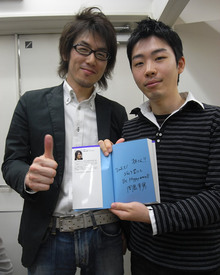 サイン会には，『アジャイルプラクティス』（オーム社）の角谷さんとの共同監訳者である木下史彦さんも参加してくださいました。